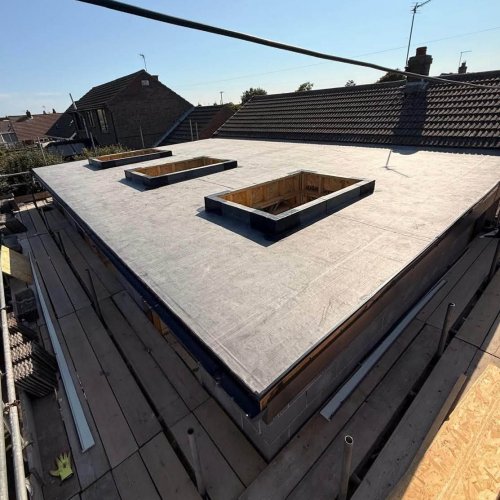 New EDPM roof